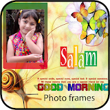 Salam Good Morning Photo Frame icon