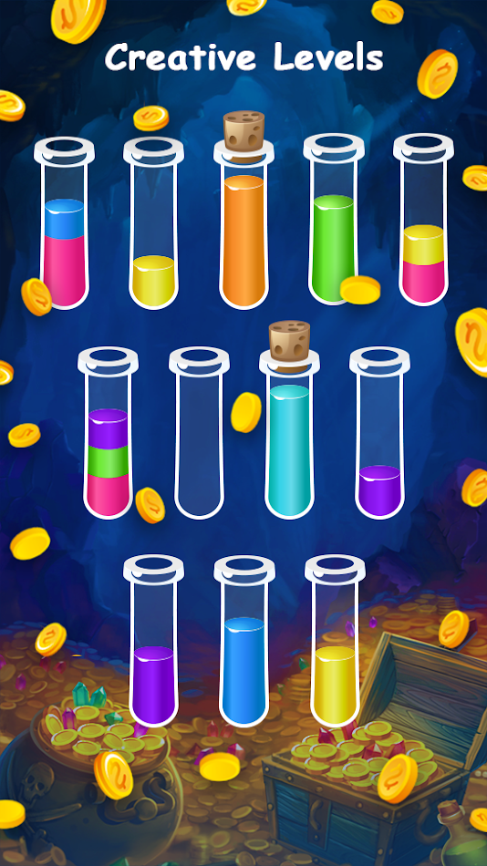 #8. Earn Money - Water Sort Puzzle (Android) بواسطة: Play Games Real