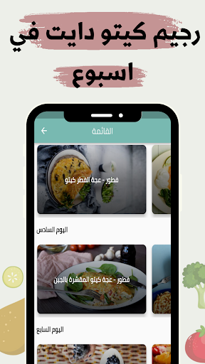 رجيم الكيتو في اسبوع Screen 3