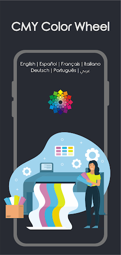 Android application CMY Color Wheel screenshort