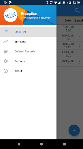Reception Screen 2