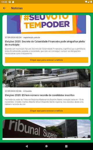 Eleições 2020 - Candidatos