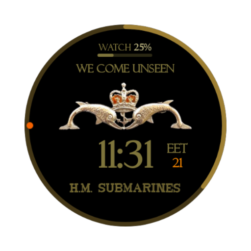 HM Submarines Digital Watch
