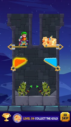 Hero Rescue - Pull Pin War - Screenshot 2