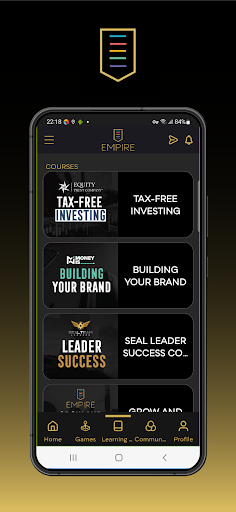 Android application Empire OS screenshort