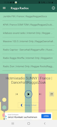 Ragga Music Radio Screen 3