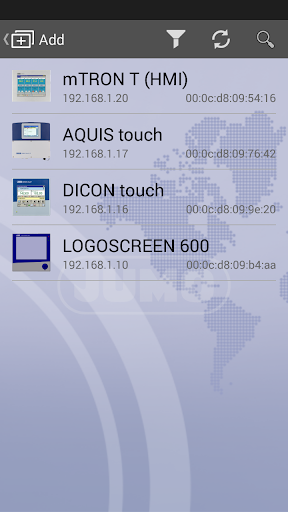 JUMO Device Screen 2