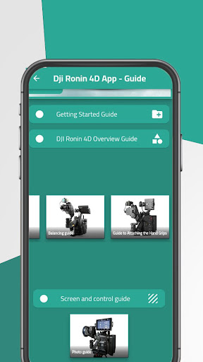 Dji Ronin 4D App & Guide Screen 2
