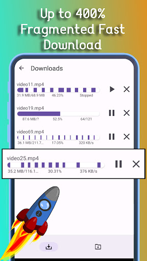 Android application VidTubeHub: Video Downloader screenshort