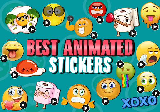 ANIMADOS Emojis  WastickerApps