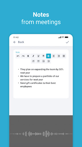 Screenshot of RAYNET CRM