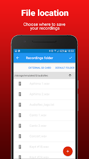 AudioRec Pro - Voice Recorder Captura de pantalla