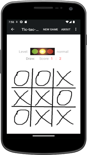 Jogo Tic Tac Toe versão móvel andróide iOS apk baixar