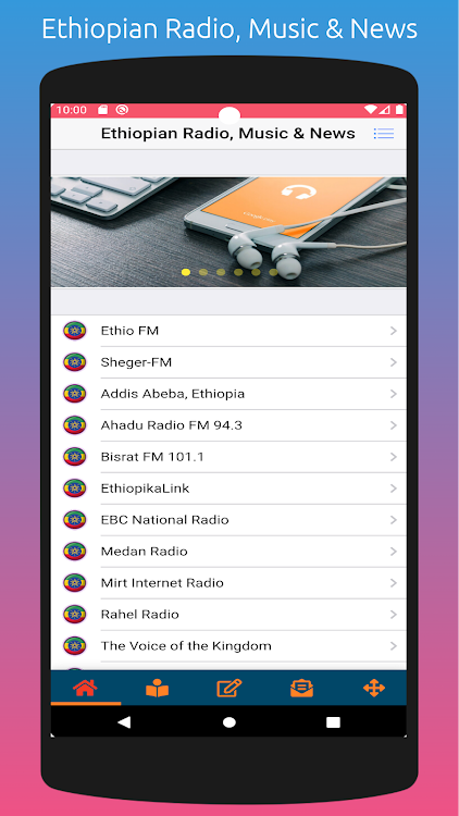 Ethiopian Radio, Music & News - 6.0.6 - (Android)