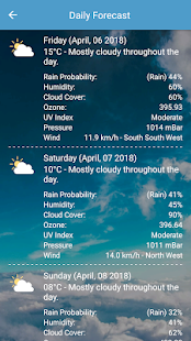 Weather Live Pro Ekran görüntüsü