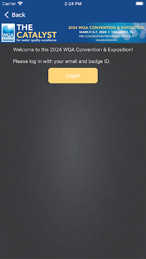 WQA Convention & Expo Screen 3