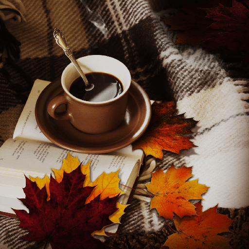 Coffee And Blanket - Wallpaper logo