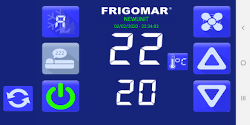 Android application Frigomar Remote Control screenshort
