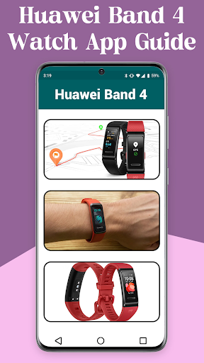 Huawei Band 4 Watch App Guide