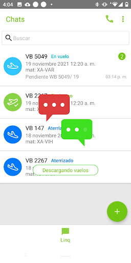 Android application Viva LinQ screenshort