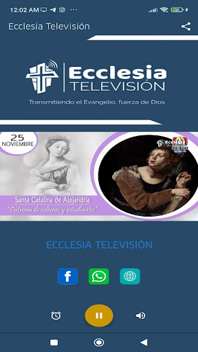 Ecclesia Television Screen 2