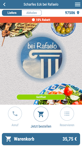 Android application Scharfes Eck bei Rafaelo screenshort