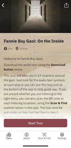 Darwin Audio Tours Screen 2