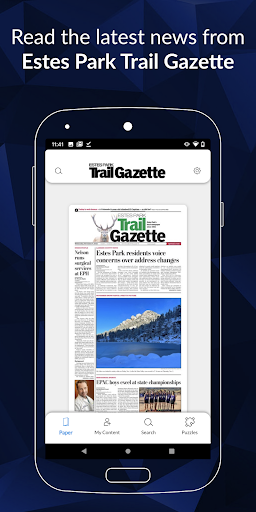 Android application Estes Park Trail-Gazette screenshort