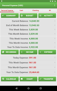 Expense Manager Screenshot