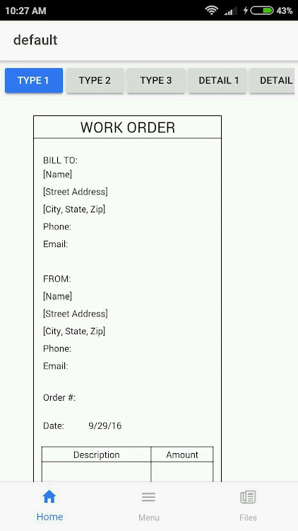 Work Order Mobile - 0.0.1 - (Android)