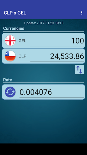 Chile Peso x Georgian Lari Screen 2