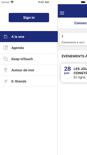 JECs - JEntre En Contact Screen 2