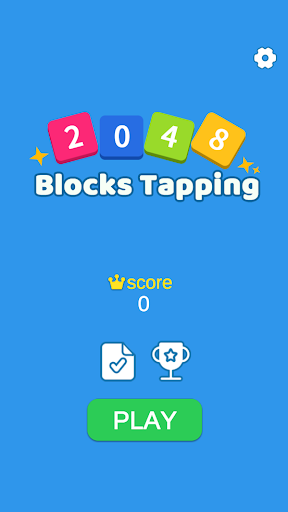 Android application 2048 Blocks Tapping screenshort
