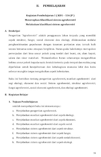 Buku Siswa Kelas 12 SMK Agroforestry Semester 5