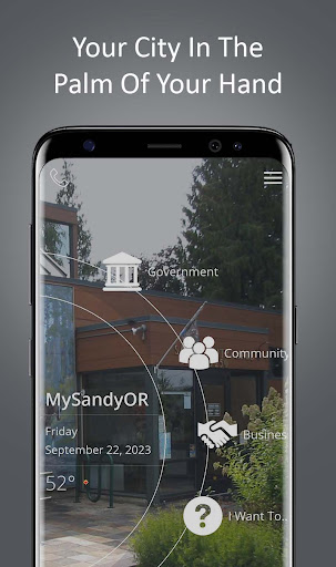 Android application MySandyOR screenshort