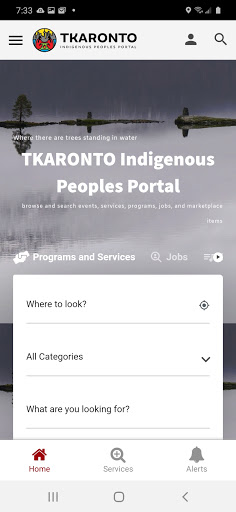 Tkaronto Portal Screen 2