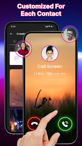 Call Screen - Color Theme Screenshot 1 - AppWisp.com
