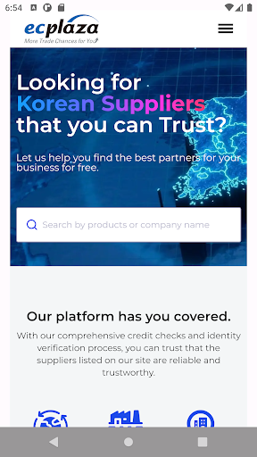 Android application net.ediapp.b2b screenshort