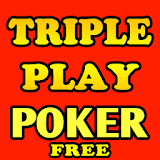 Triple Play Poker - Free! icon