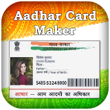 Fake Adhar Card Maker : Online Aadhar Card Update icon