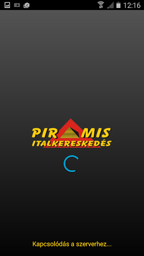 Android application Piramis Üzletkötői rendszer screenshort