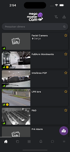 Android application MEGAMASTER CAM screenshort
