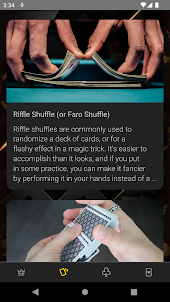 Cards Shuffling and Tricks