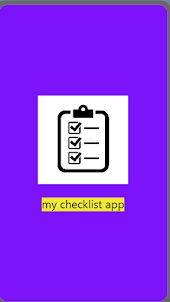 checklist app by andrew