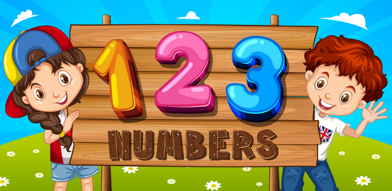 Děti hra Naučte se čísla 123