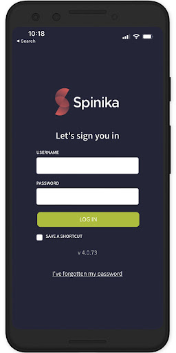 Android application Spinika Pro screenshort