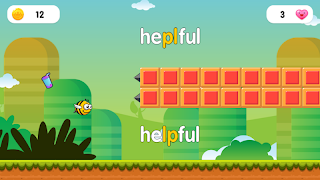 Spelling Bee: Flappy Bee - Screenshot 1