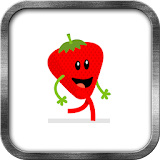 Cute Strawberry Live Wallpaper icon