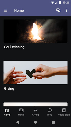 Android application Live One Truth screenshort
