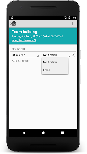 Calendar Screen 3